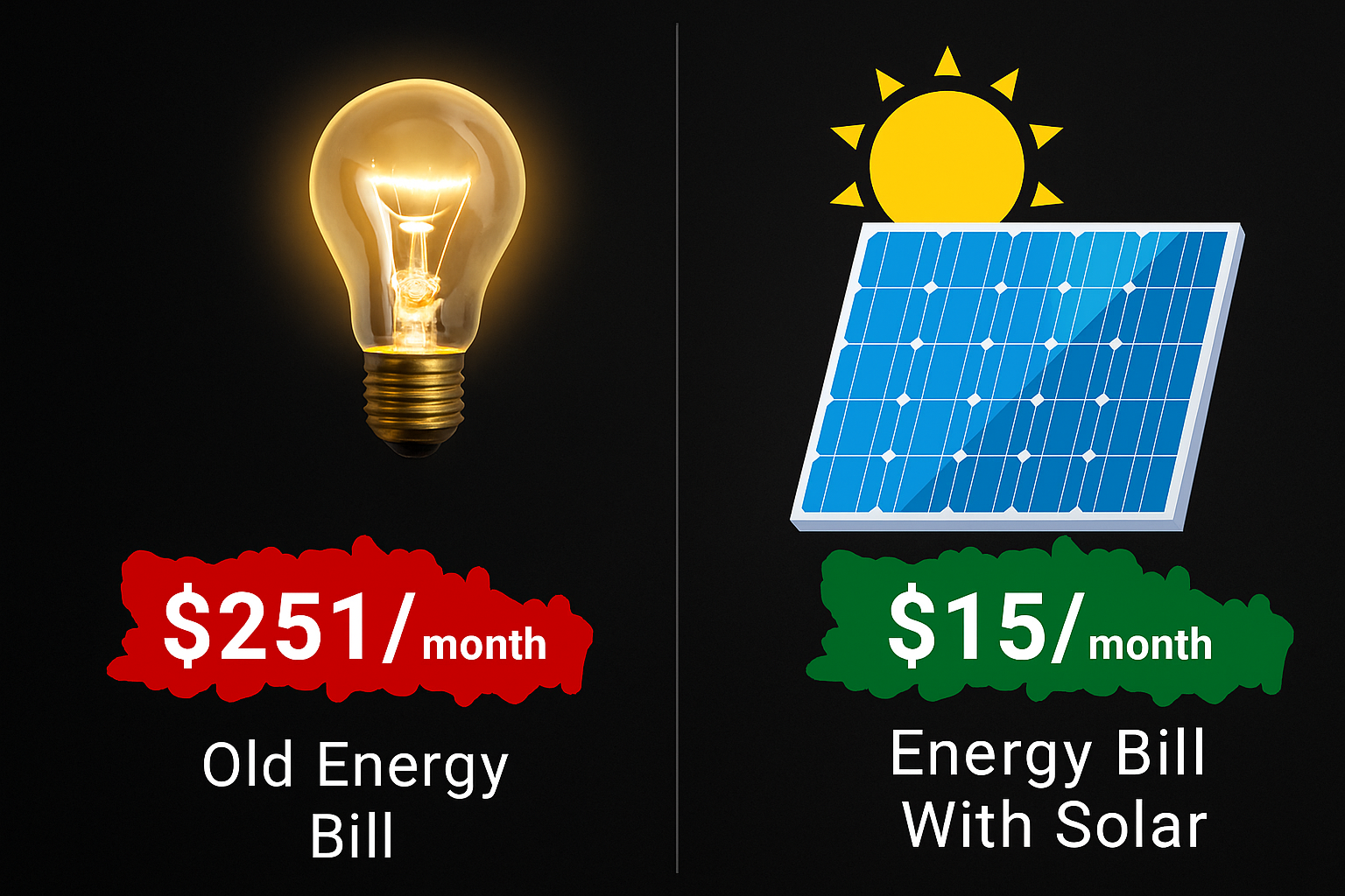 Solar savings